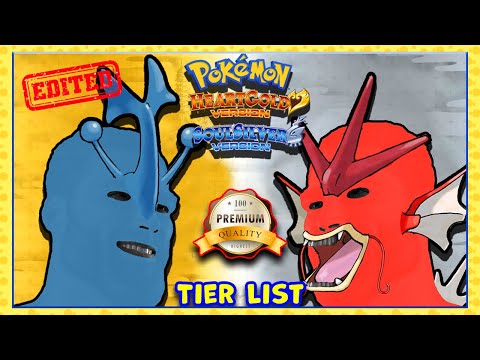 Pokemon HeartGold and SoulSilver In-Game Tier List THE PREMIUM